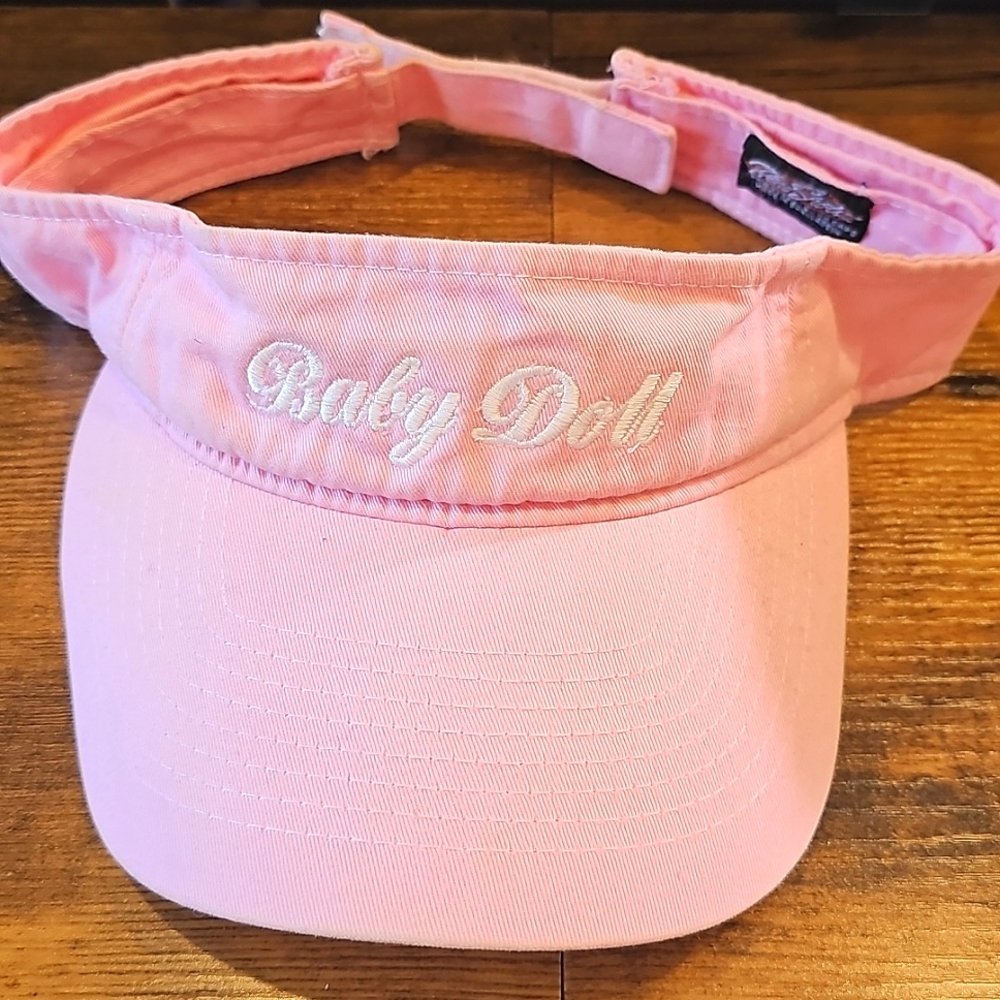 Baby Doll Light Pink Sun Visor